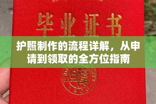 辰溪护照制作的流程详解，从申请到领取的全方位指南