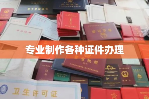 辰溪专业制作各种证件办理